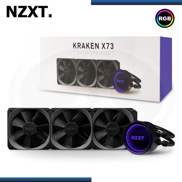 Nzxt Kraken X73 Enfriamiento Liquido Para Cpu 3x 1mm 800 2800rpm Tecnologia Y Mas